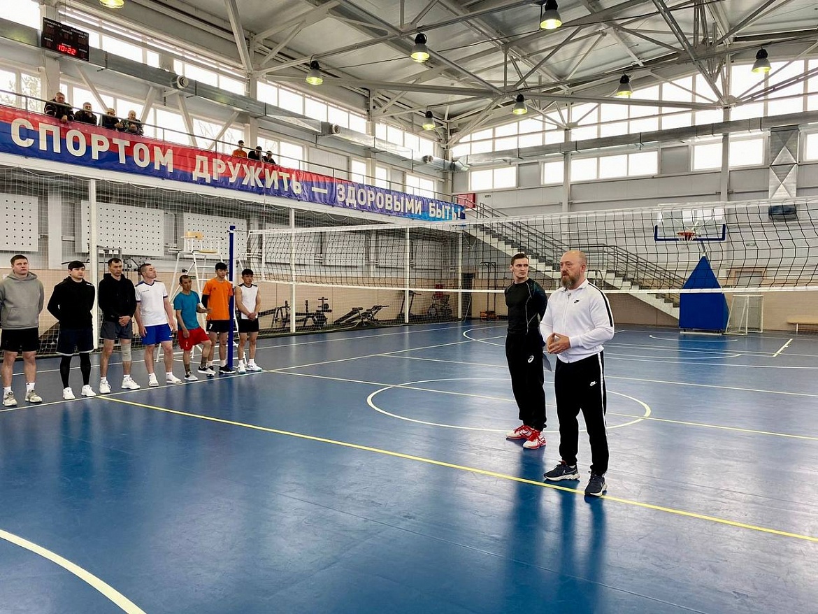 Глава района Контантин Тюнин: Волейбол по-мужски